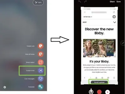 Cara Screenshot Panjang di HP Samsung (Scroll Capture One UI)