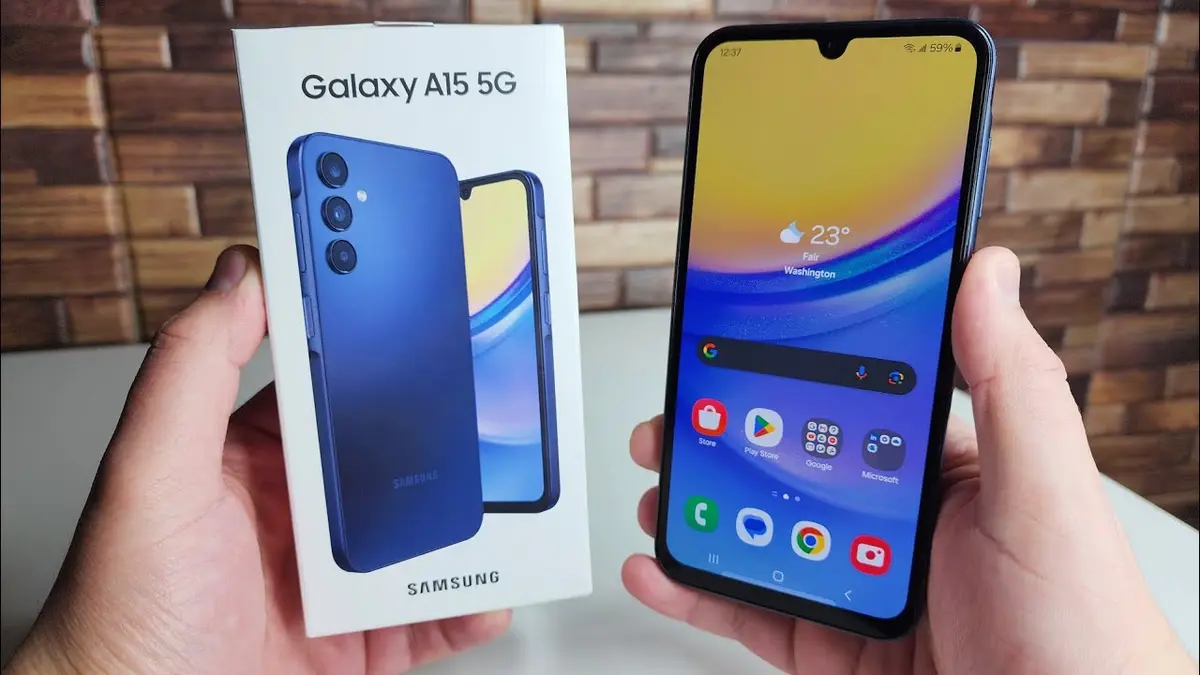 Samsung Galaxy A15 5G dengan layar Super AMOLED dan konektivitas 5G