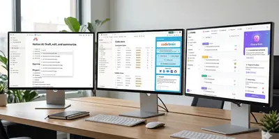 Notion AI vs Coda AI vs ClickUp AI for Productivity (2026)
