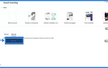 How to Save a Document