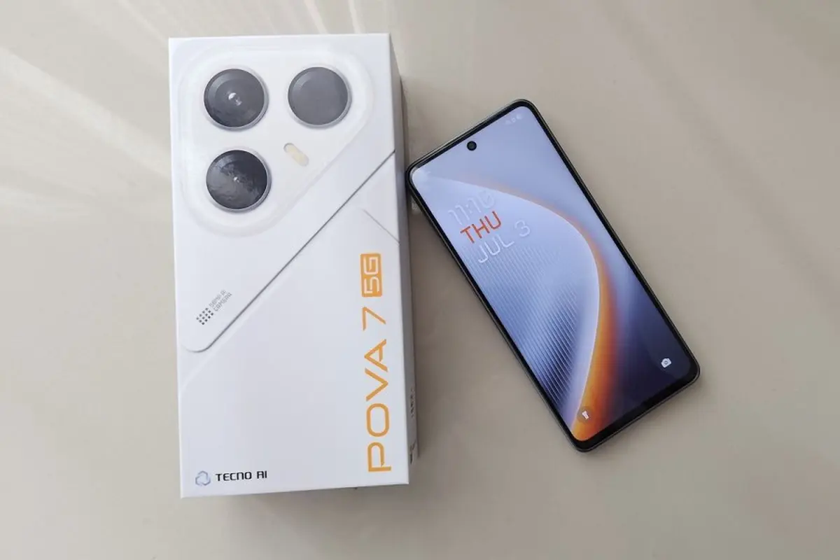 TECNO POVA 7 dengan desain terinspirasi kapal luar angkasa dan baterai 7.000 mAh