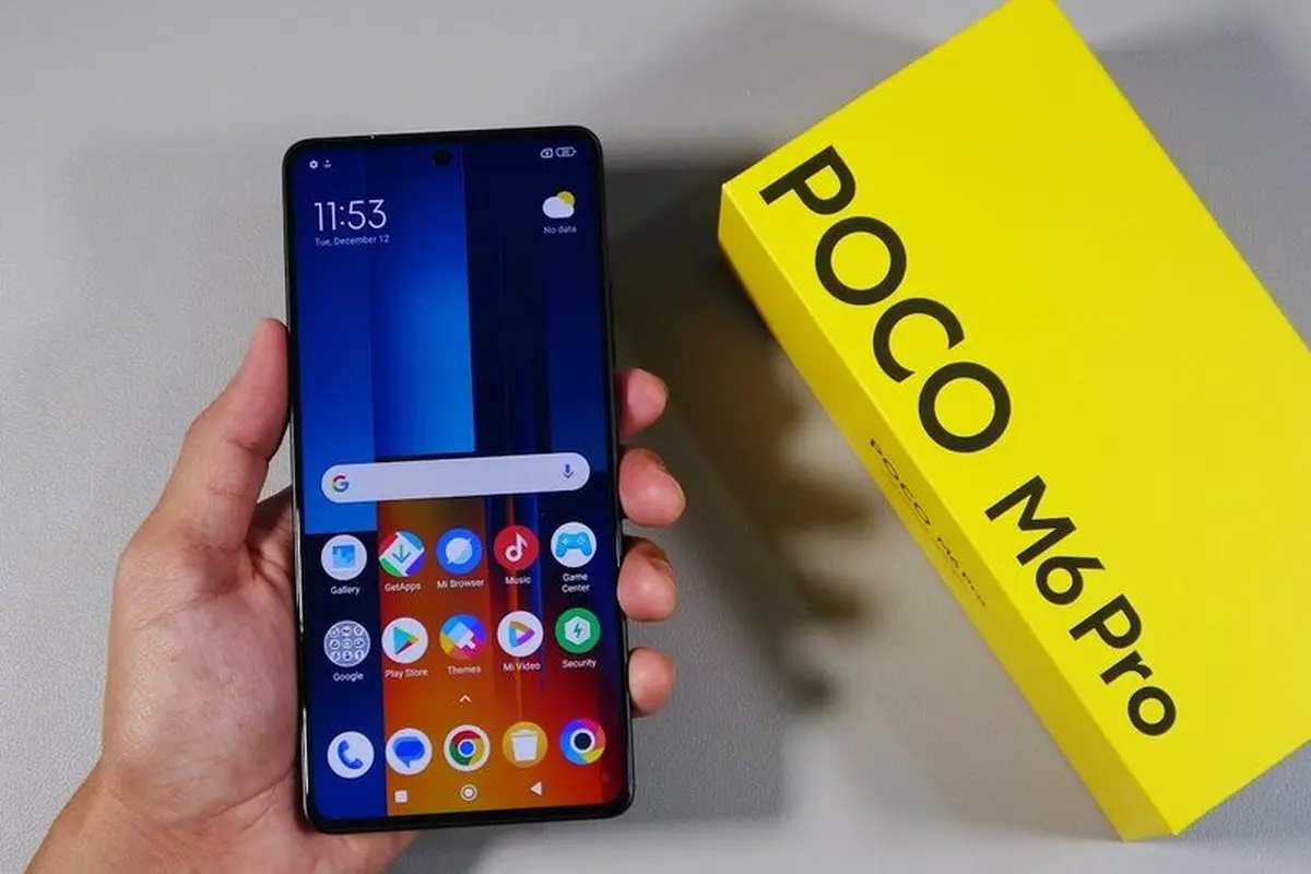 POCO M6 Pro dengan RAM 8 GB dan penyimpanan 256 GB