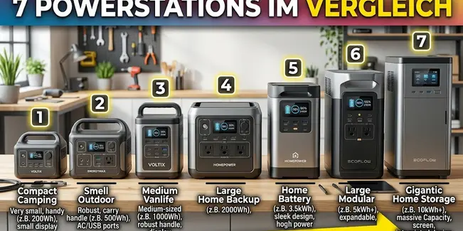 7 beste Powerstations f&uuml;r Zuhause und Camping (2026)